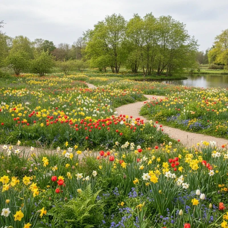 Tulip and Daffodil Garden Ideas