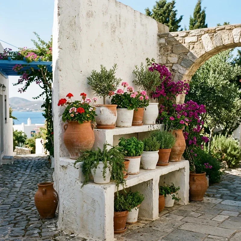 Greek Garden Ideas