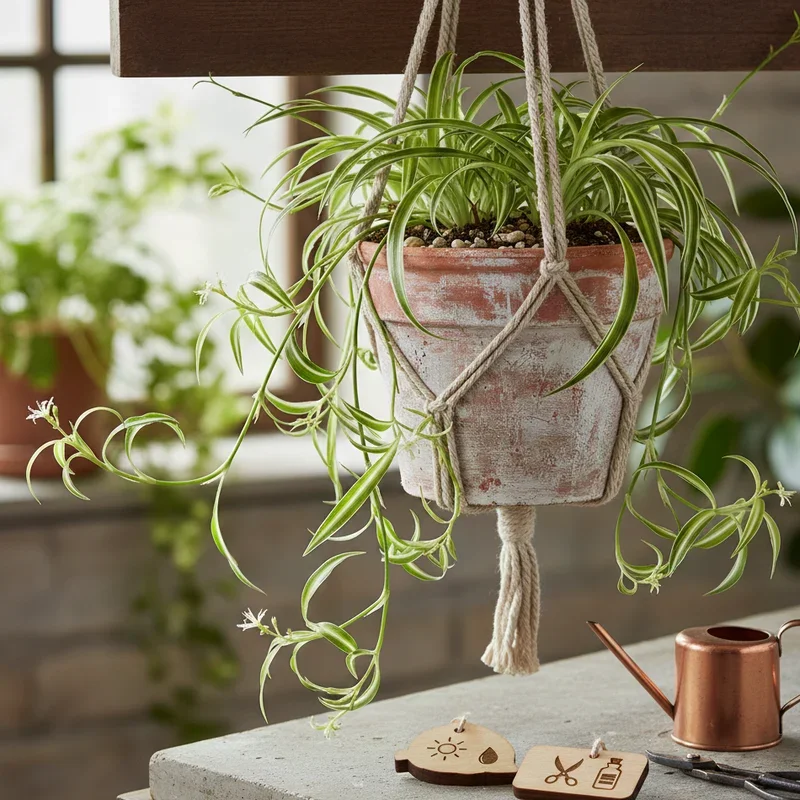 Spider Plant Pot Ideas