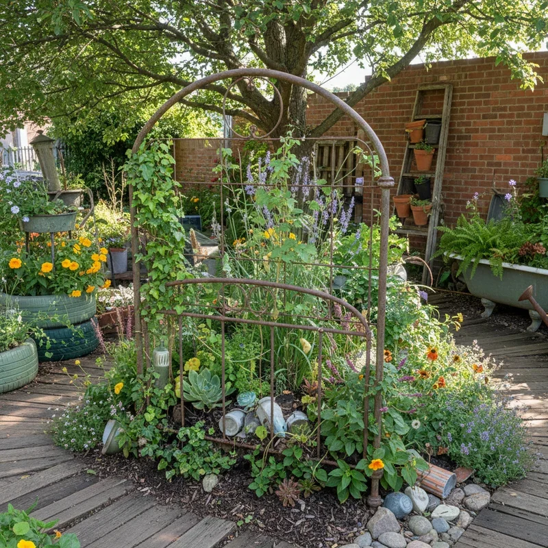 Junk Upcycled Garden Ideas