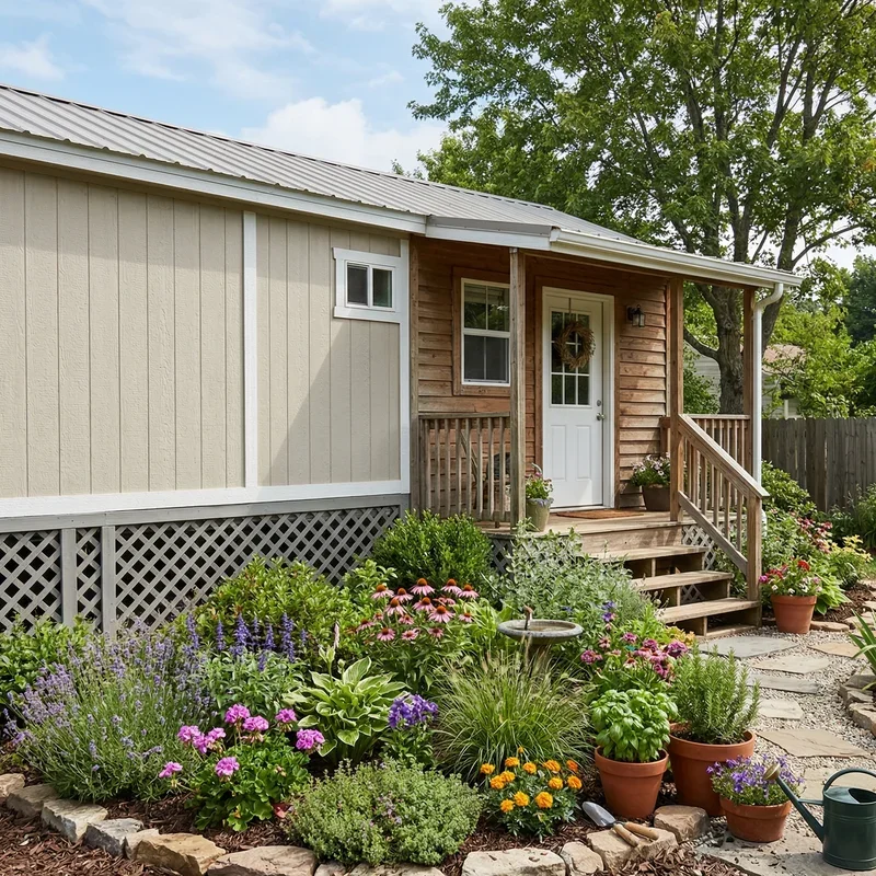 Mobile Home Garden Ideas