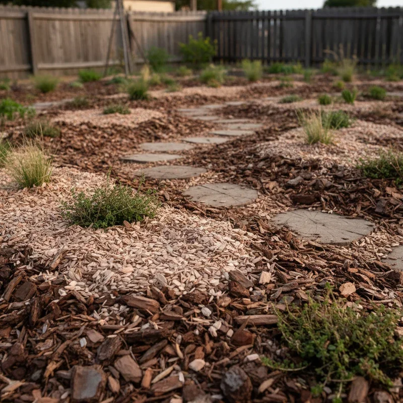 Wood Chip Garden Ideas