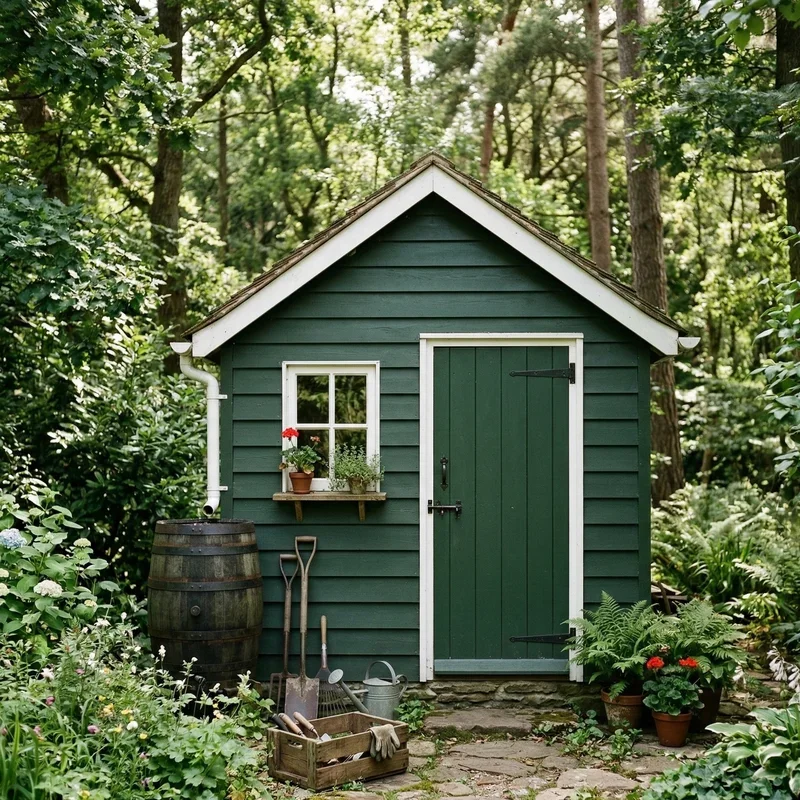 Garden Shed Paint Color Ideas