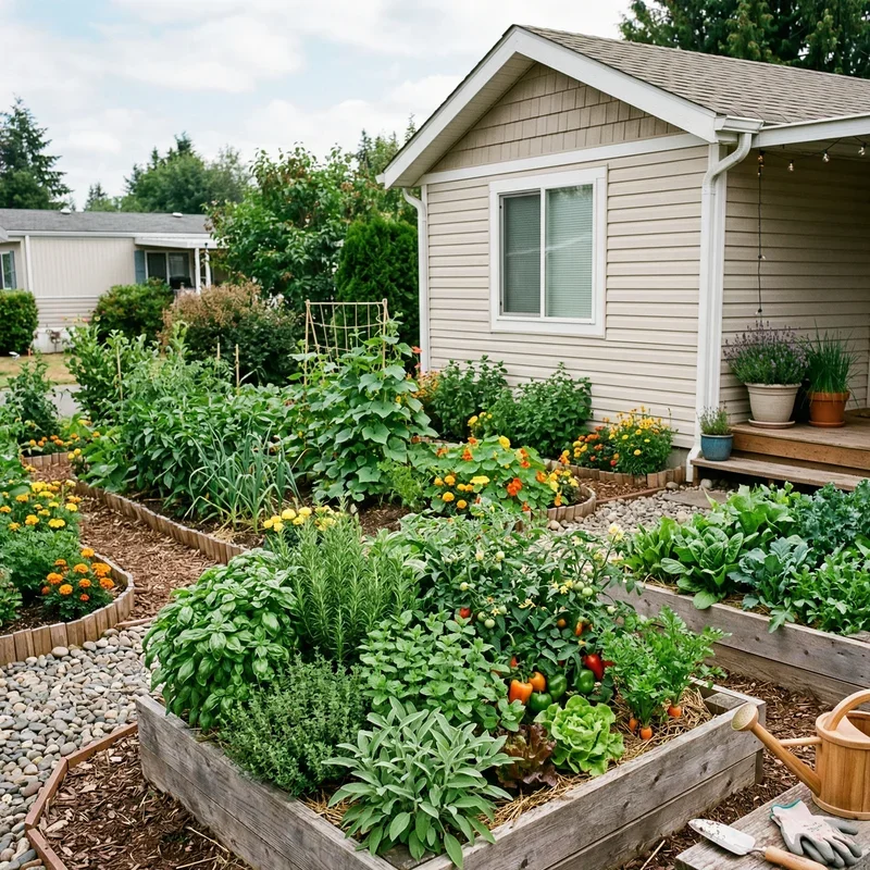 Mobile Home Garden Ideas