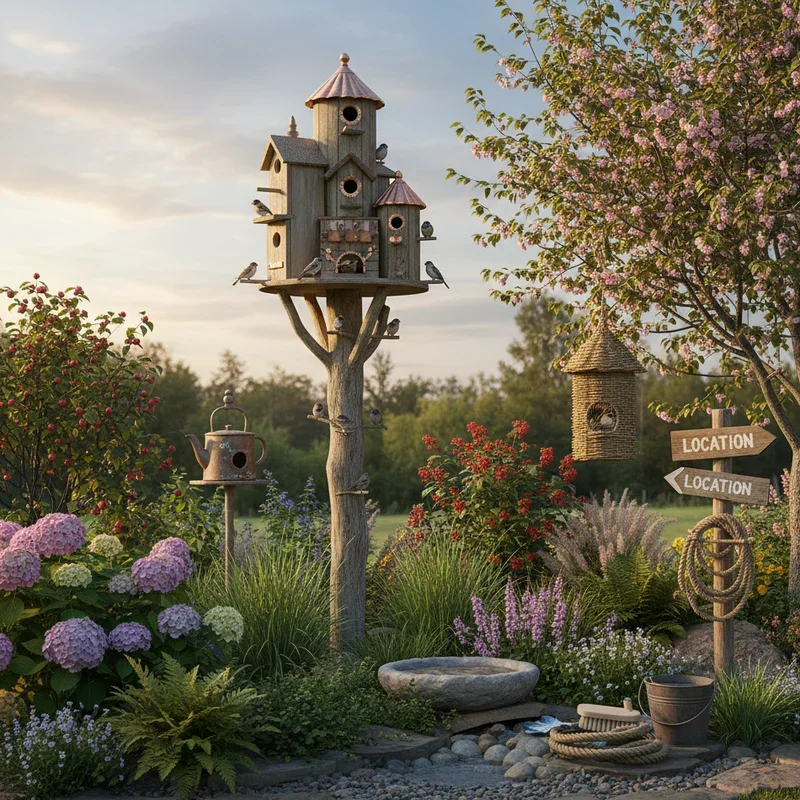 Birdhouse Garden Ideas