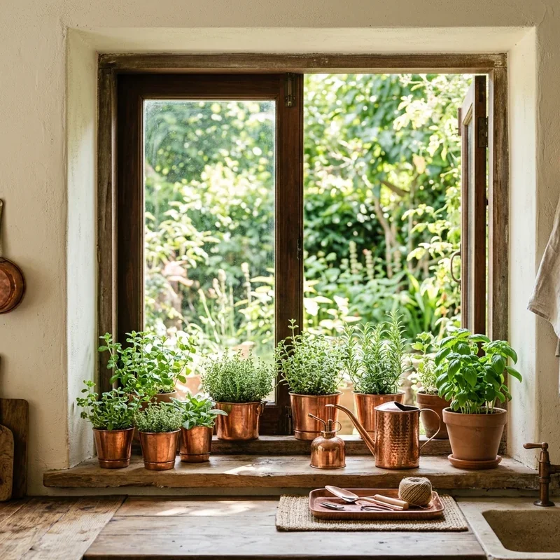 Kitchen Garden Window Ideas