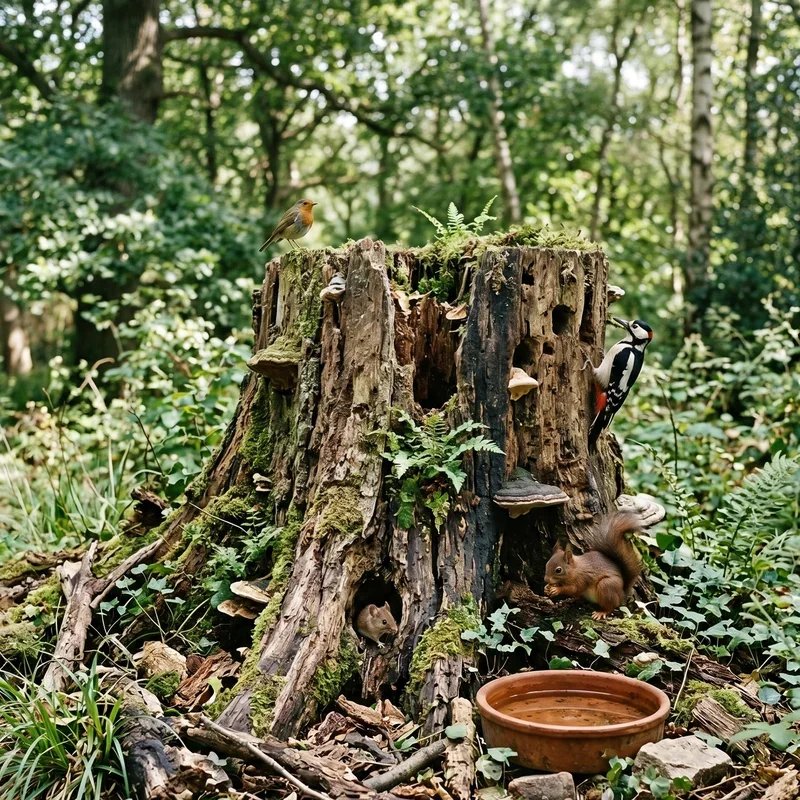 Old Tree Stump Ideas