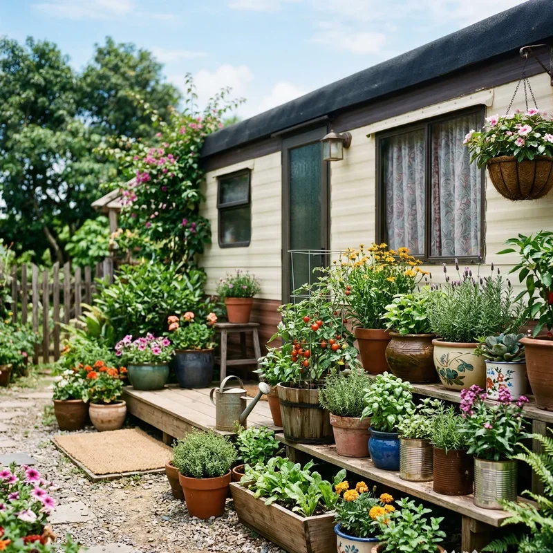 Mobile Home Garden Ideas
