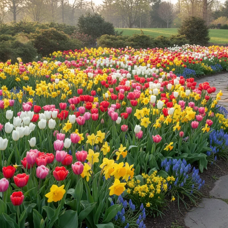 Tulip and Daffodil Garden Ideas
