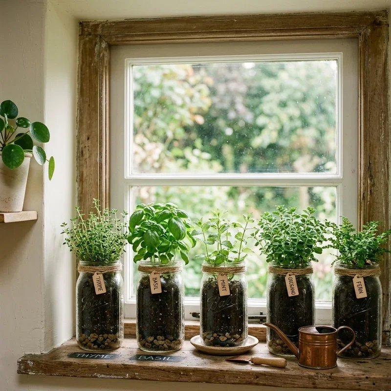 Indoor Window Garden Ideas