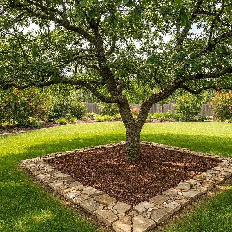 Fence Around Tree Ideas