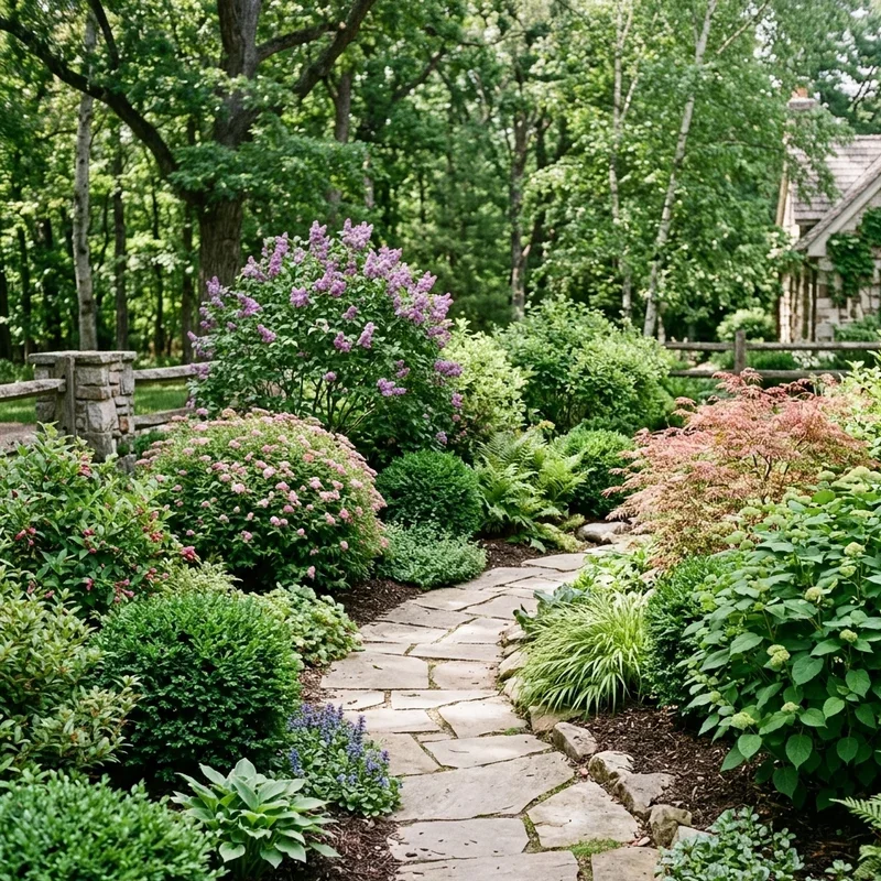 15 Shrub Garden Ideas for Beautiful Landscape Design