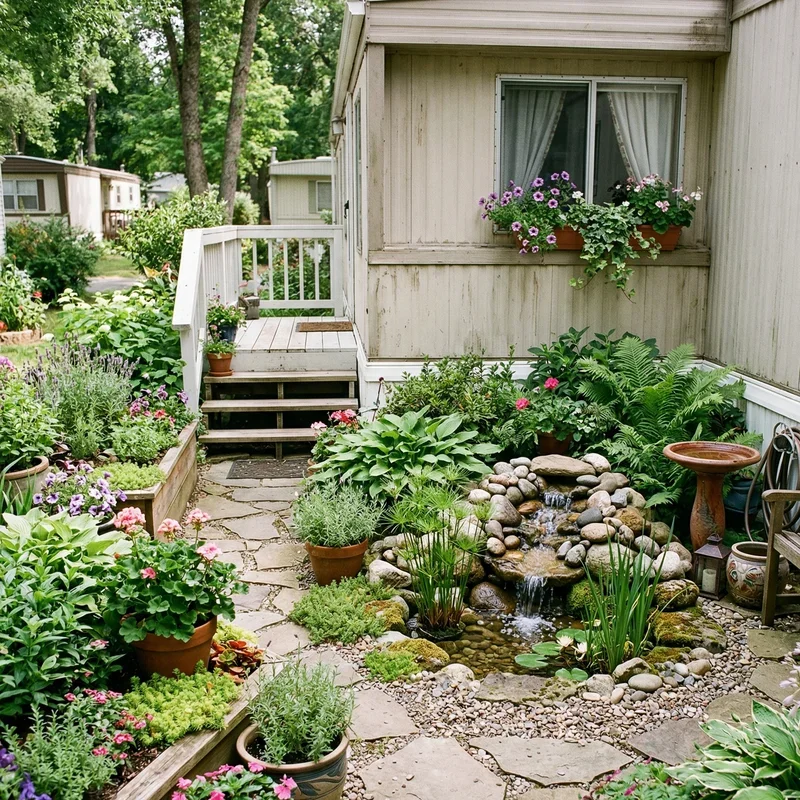 Mobile Home Garden Ideas