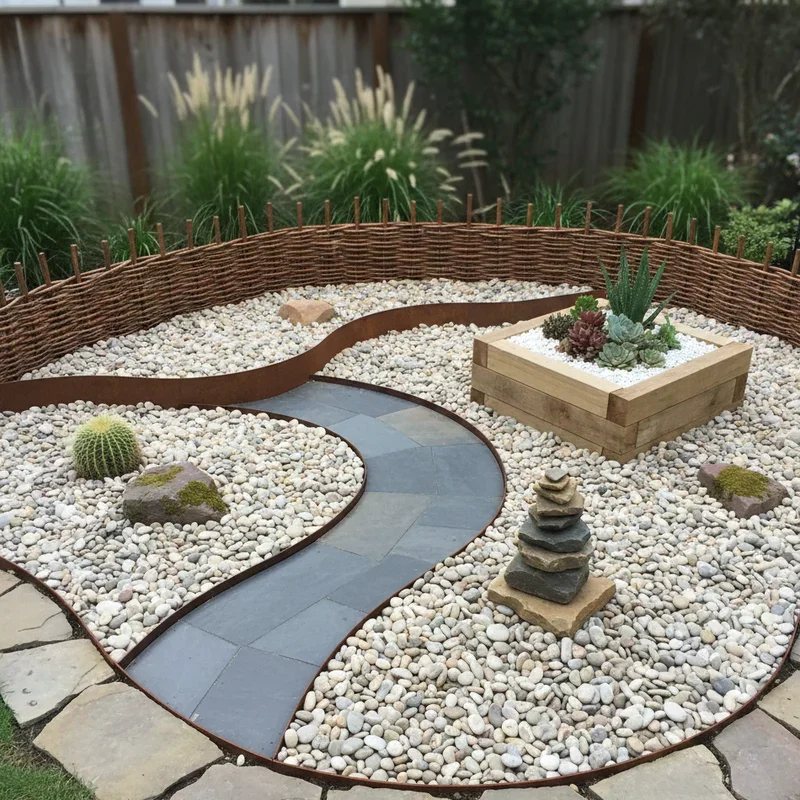 Small Pebble Garden Ideas