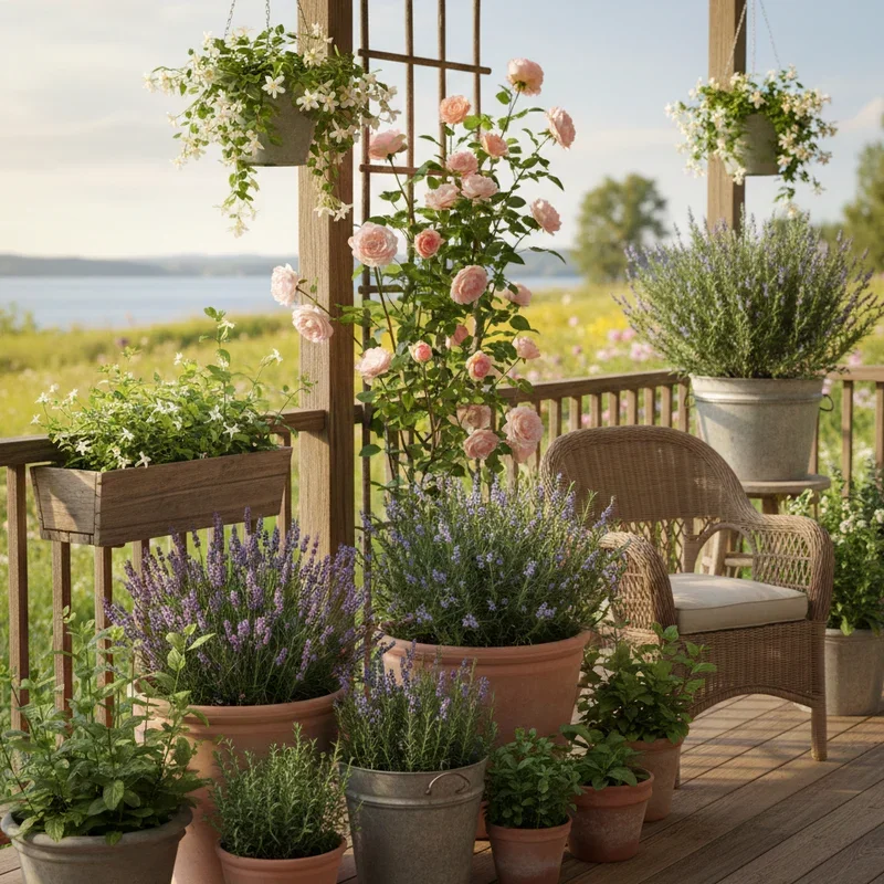 Porch Garden Ideas