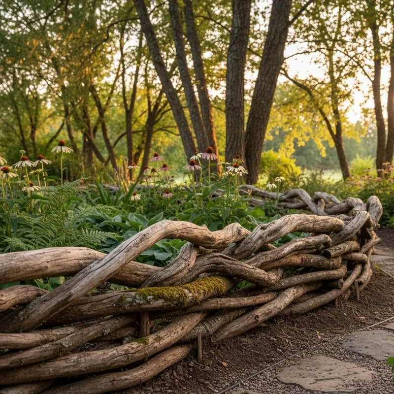 Wood Garden Edging Ideas