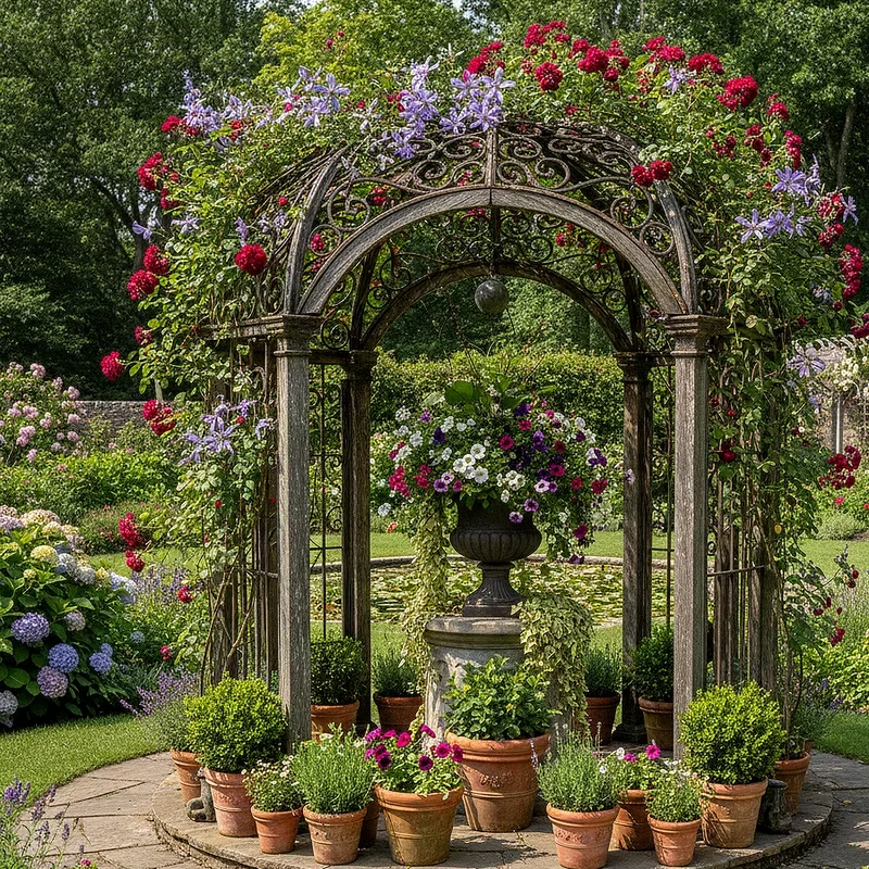 Garden Centerpiece Ideas