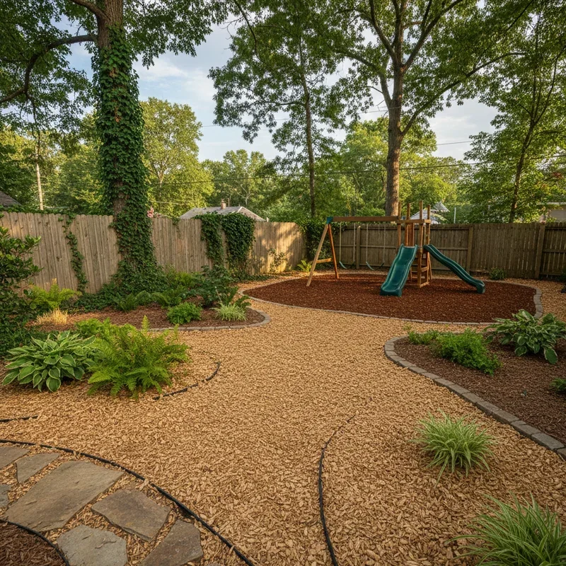 Wood Chip Garden Ideas
