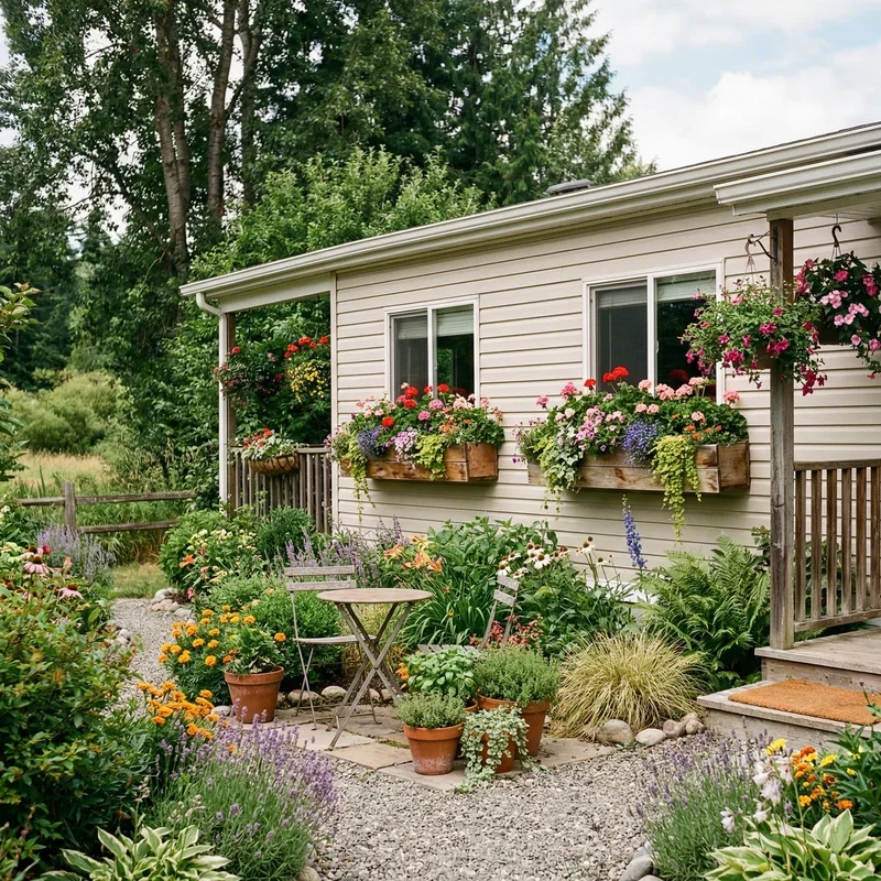 Mobile Home Garden Ideas