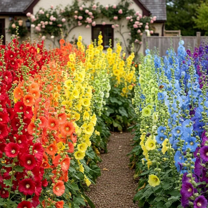 Hollyhock Garden Ideas