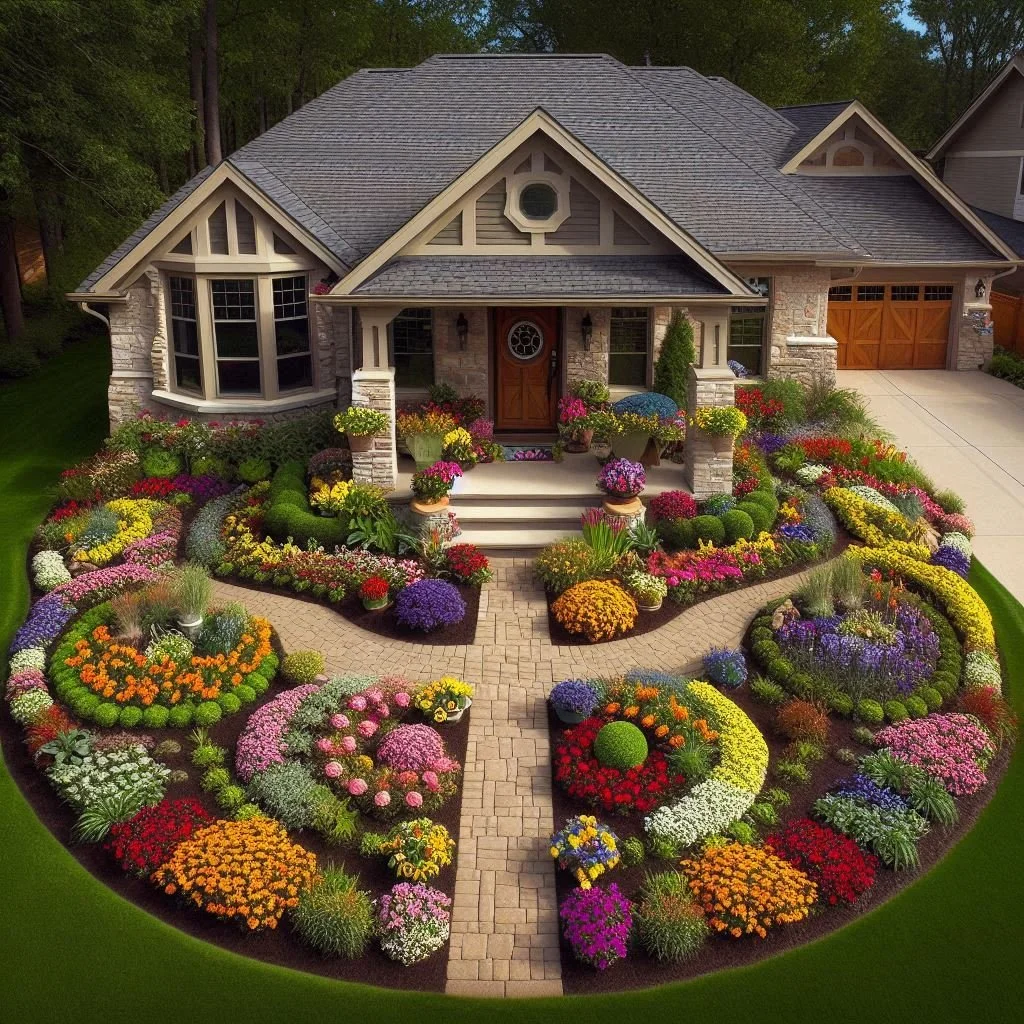 15 Front Yard Flower Bed Ideas for Any Home