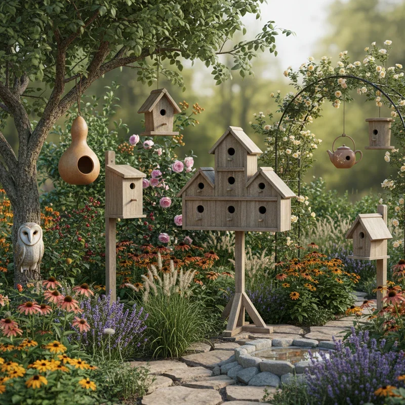 Birdhouse Garden Ideas