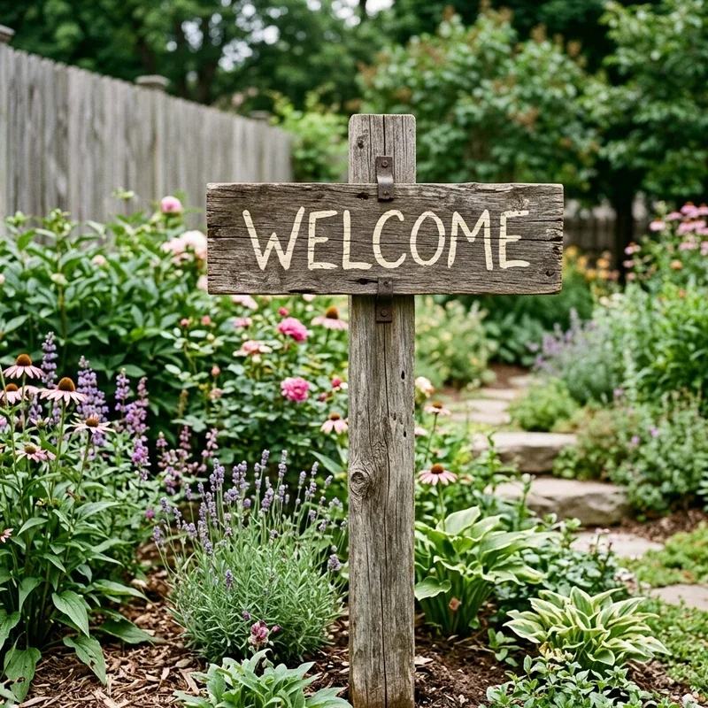 Wood Garden Signs Ideas