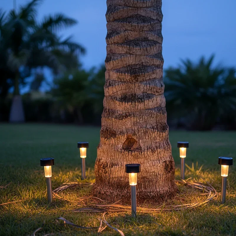 Palm Tree Lighting Ideas