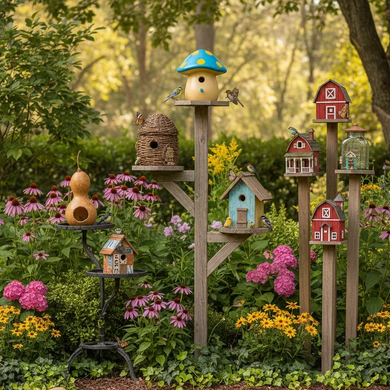 Birdhouse Garden Ideas