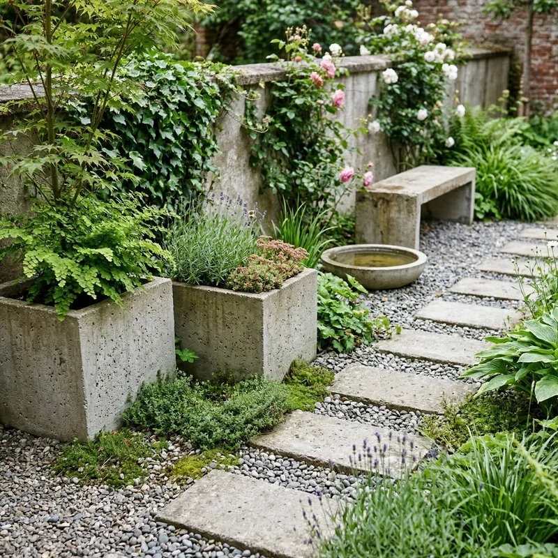 Concrete Garden Ideas