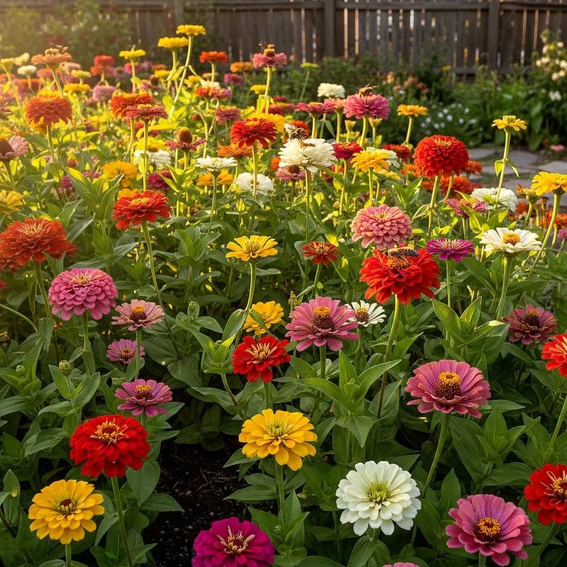 Zinnia Garden Ideas