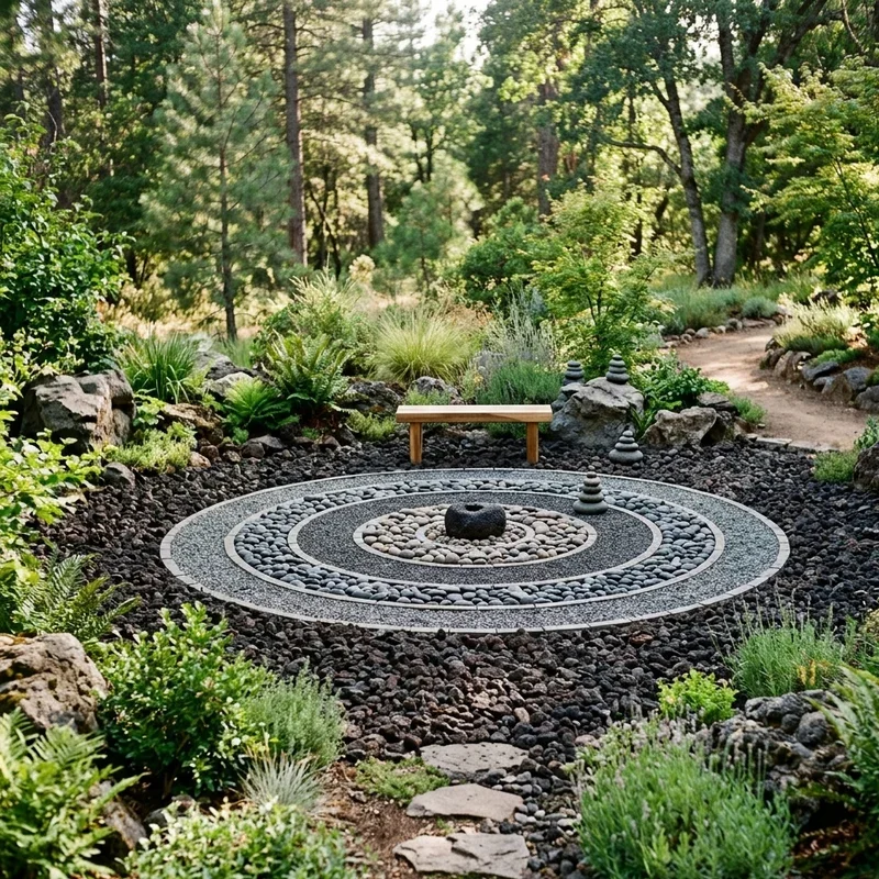 Lava Rock Garden Ideas