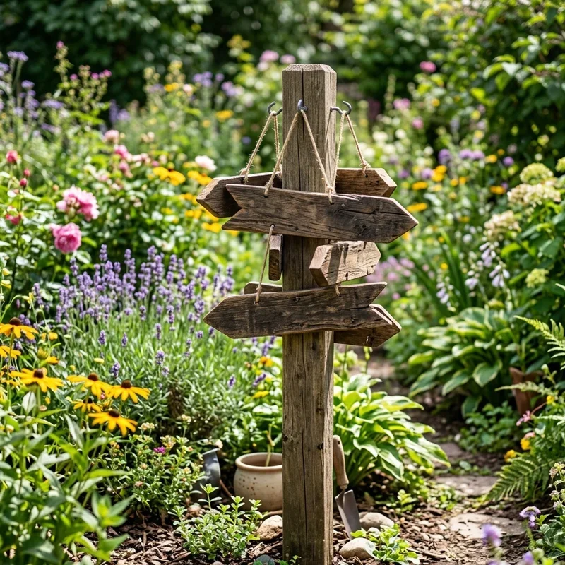 Wood Garden Signs Ideas