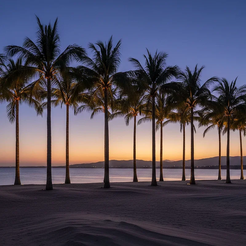 Palm Tree Lighting Ideas