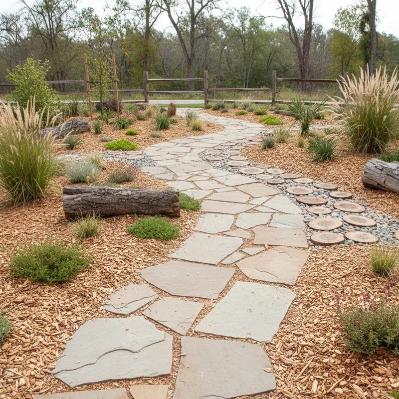 Wood Chip Garden Ideas