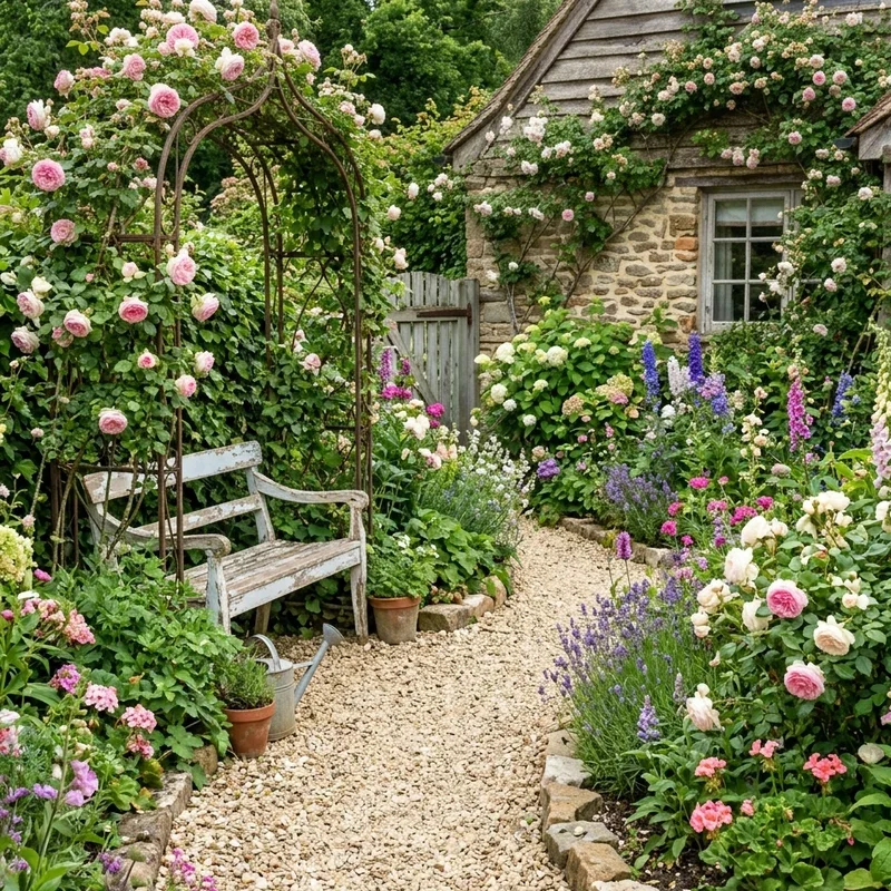 Romantic Shabby Chic Garden Ideas