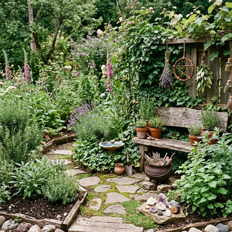 15 Witchy Garden Ideas to Create a Magical Outdoor Space