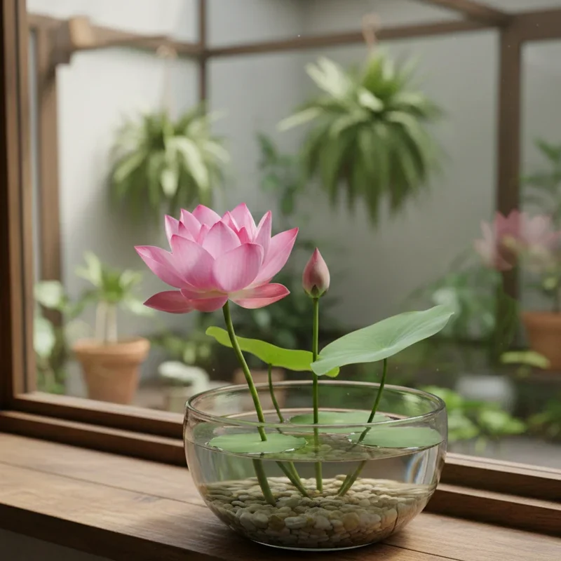 How to Grow a Lotus Flower Indoors