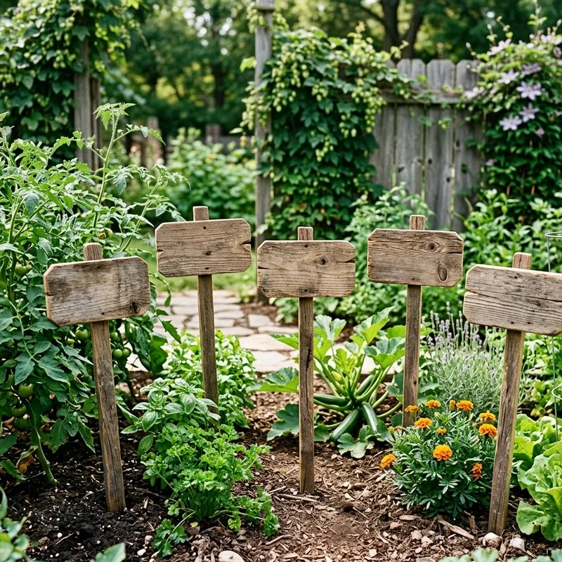 Wood Garden Signs Ideas