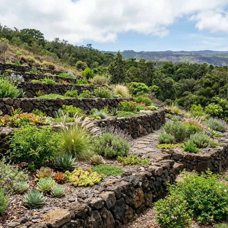 Lava Rock Garden Ideas