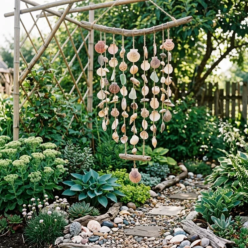 Seashell Garden Ideas