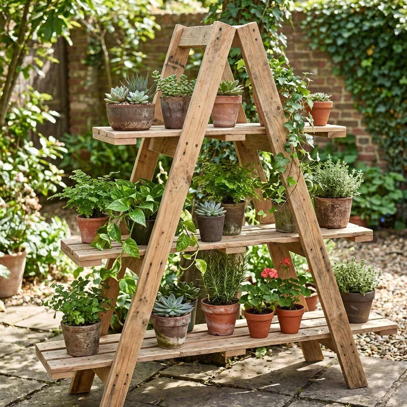 Pallet Plant Stand Ideas