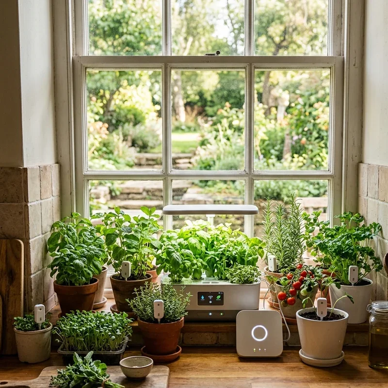 Kitchen Garden Window Ideas