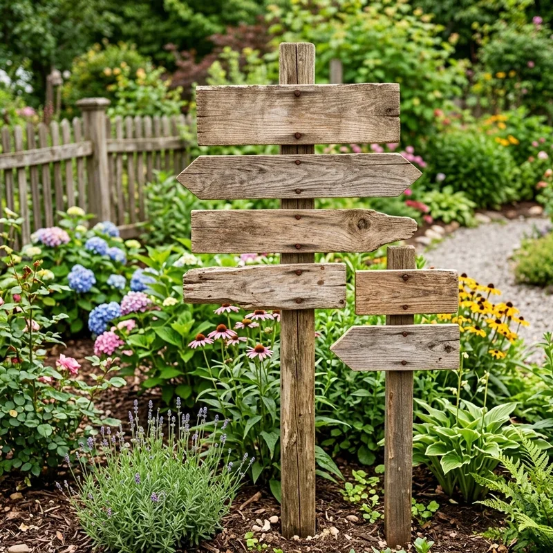Wood Garden Signs Ideas