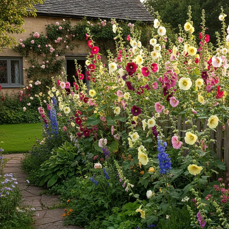 Hollyhock Garden Ideas
