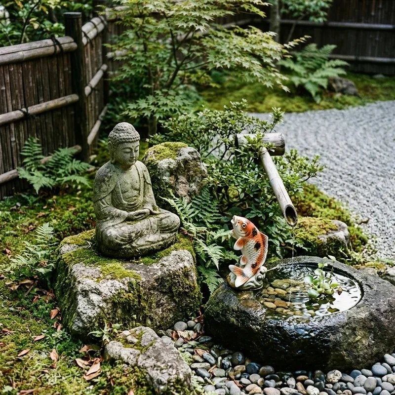 Zen Garden Statues Ideas