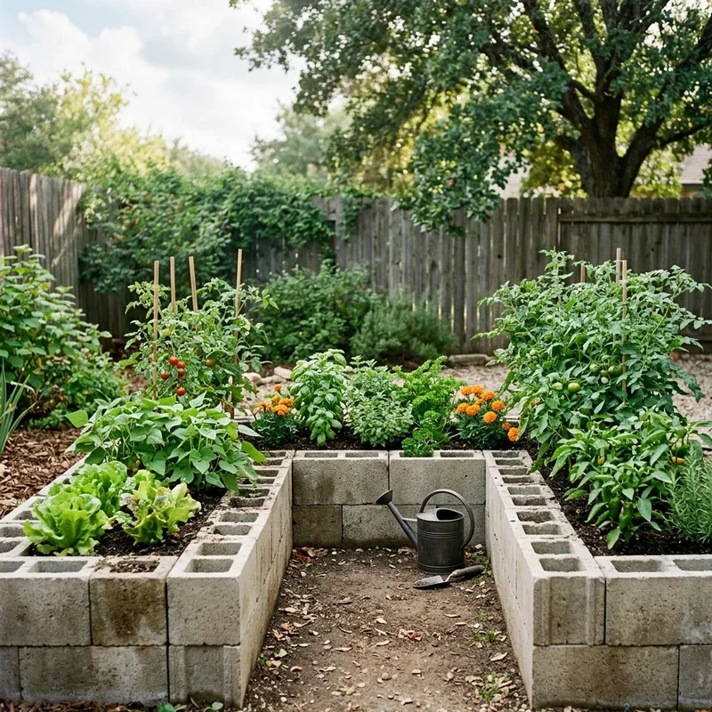 Cinder Block Garden Bed Ideas