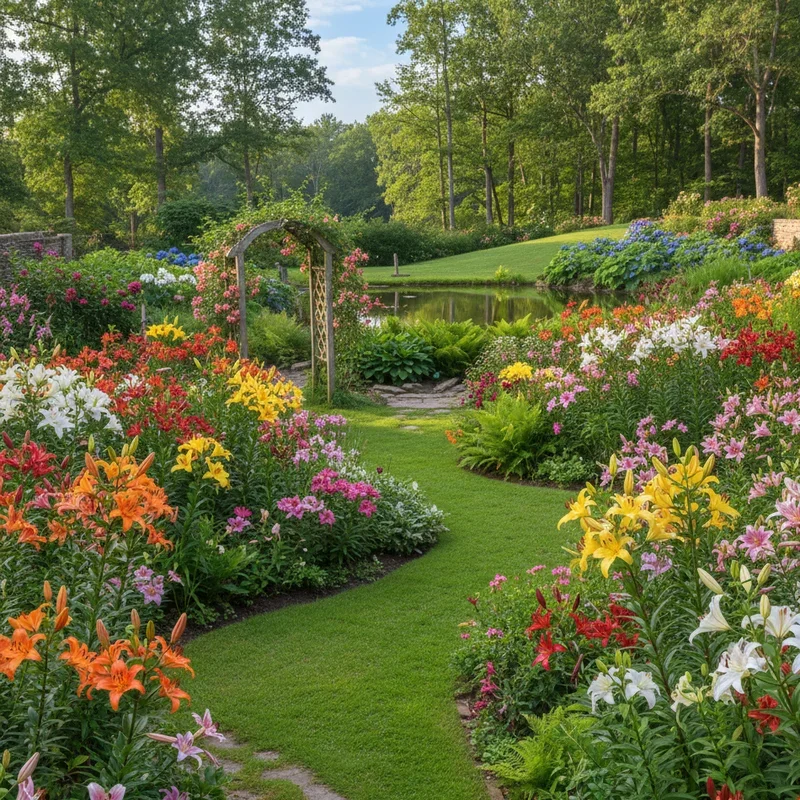 15 Lily Garden Ideas to Create a Blooming Retreat