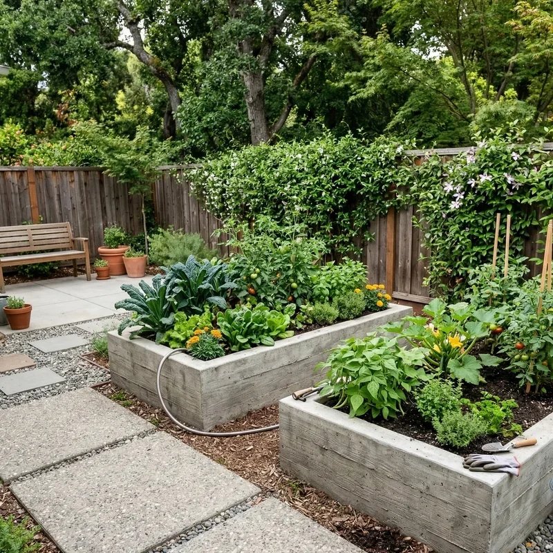 Concrete Garden Ideas