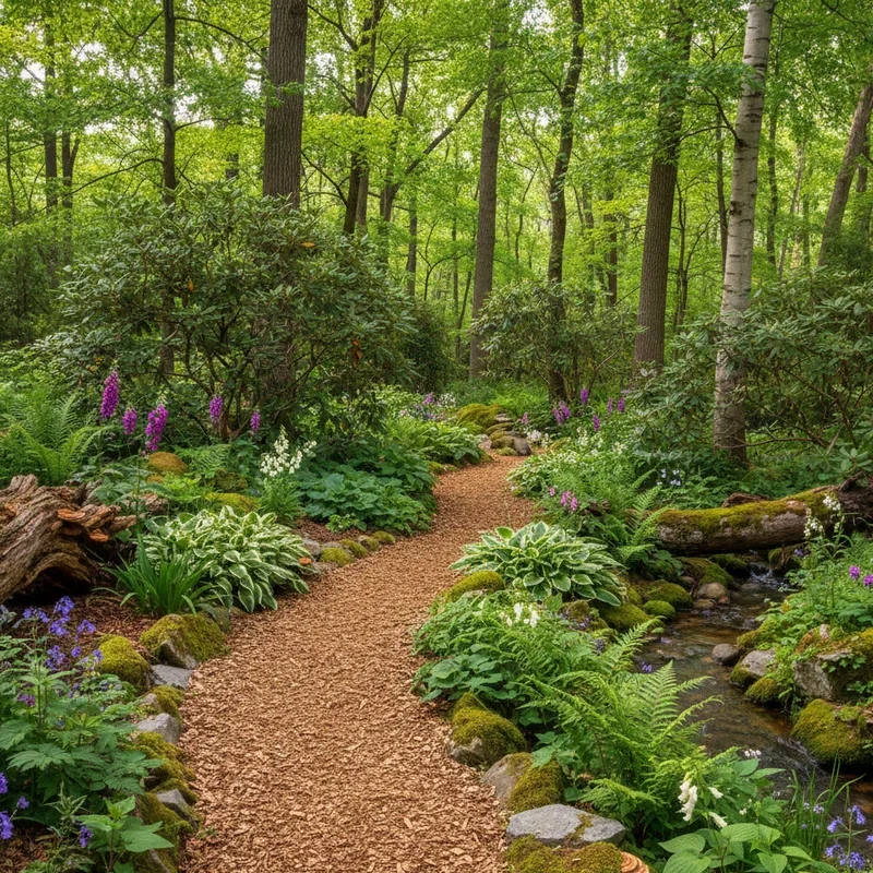 Wood Chip Garden Ideas